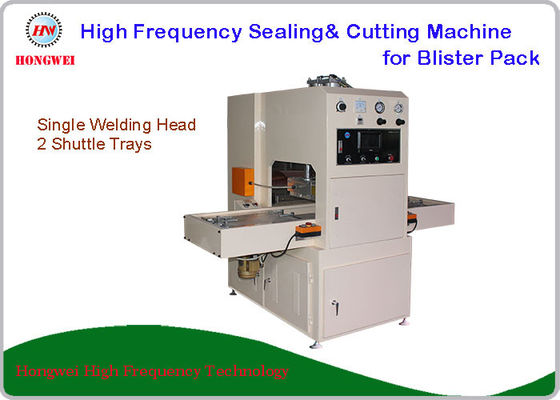 PLC Control HF Cutting Sealing Machine , Toothbrush Blister Pack Sealing Machine