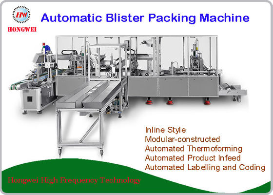 AA/AAA Battery Blister Packaging Equipment 380V/50Hz For Consumer Electronics Products