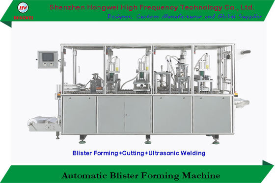 380V / 50 Hz Blister Forming Machine Cutting Trimming Device New Condition