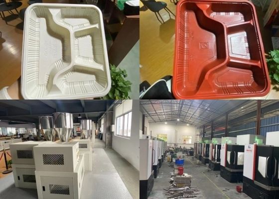 Pvc Blister Forming Machine Biodegradable Tableware Production Line