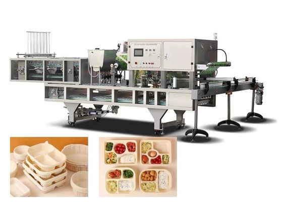 Egg Meal Tray Sealing Machine Wrapping Bench Top Tray Sealer