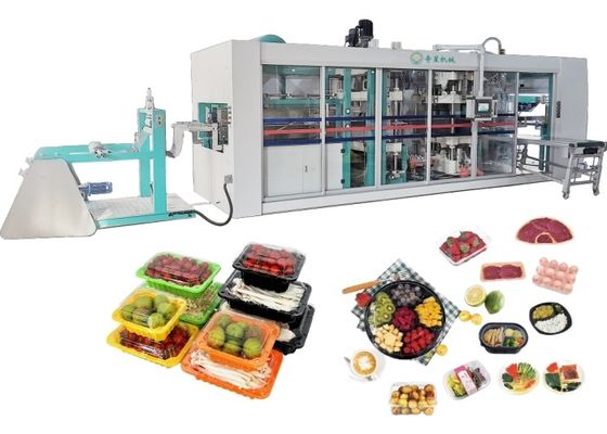 Automatic Thermoforming Blister Machine Process Multi Station