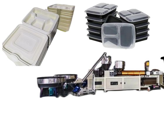 Full Automatic Take Away Box Making Machine Disposable Food Container Machine